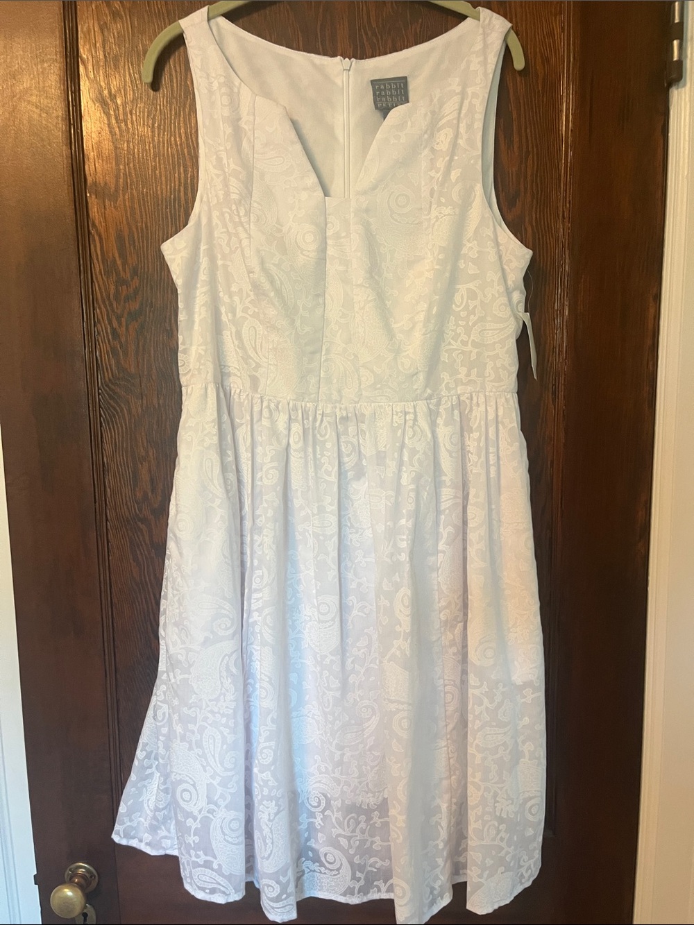 White rabbit rabbit rabbit Dress 14 Petite